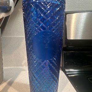 Starbucks blue jeweled cup